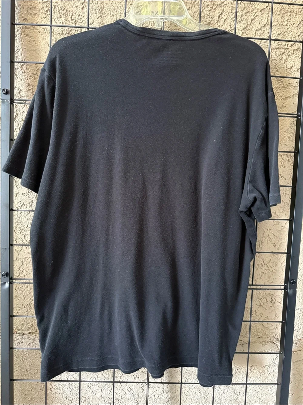 Banana Republic Black Short Sleeve Crew Neck Cotton Tee